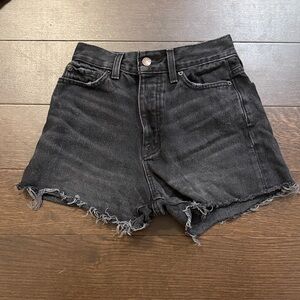 Urban Outfitters BDG Black Distressed Jean Shorts High Waist